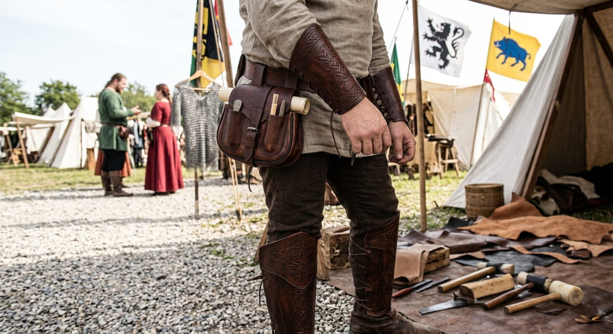 Leather Crafts: How to Choose Leather Armour for LARP, Cosplay and Reenactment