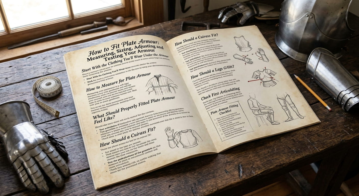 How to Fit Plate Armour: Measuring, Sizing and Getting the Right Fit