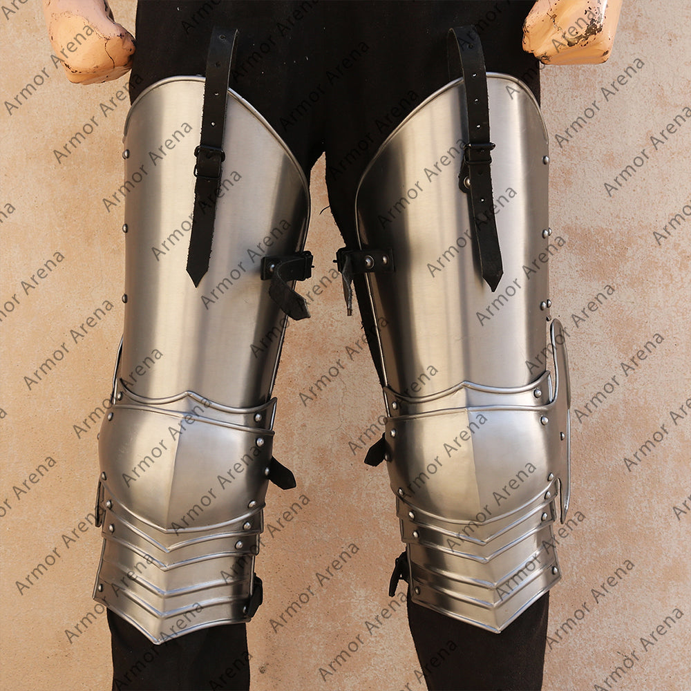 Medieval Knight Half Leg Armour