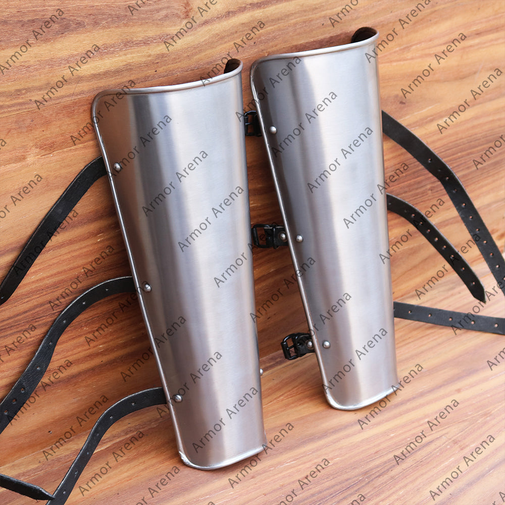 Basic Steel Greaves