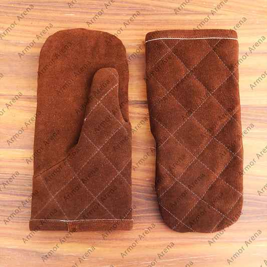 Medieval Suede Mittens