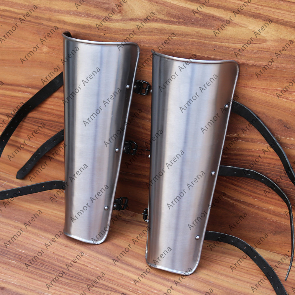 Basic Steel Greaves