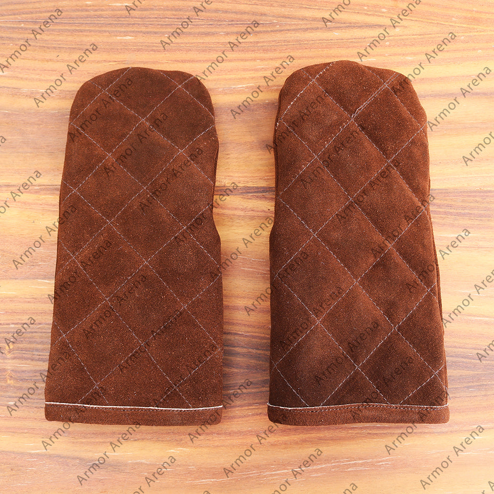Medieval Suede Mittens