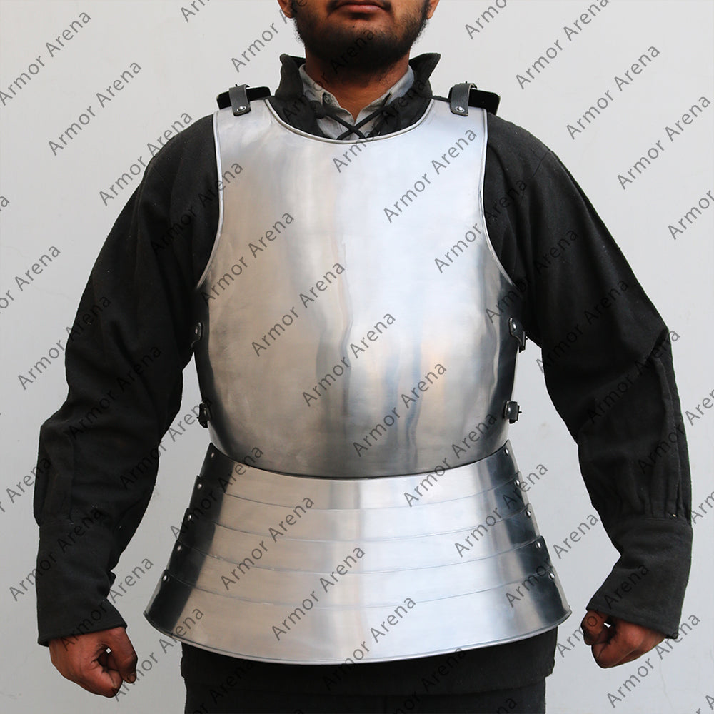 English Early 15th Century Cuirass with Skirt of Plates
