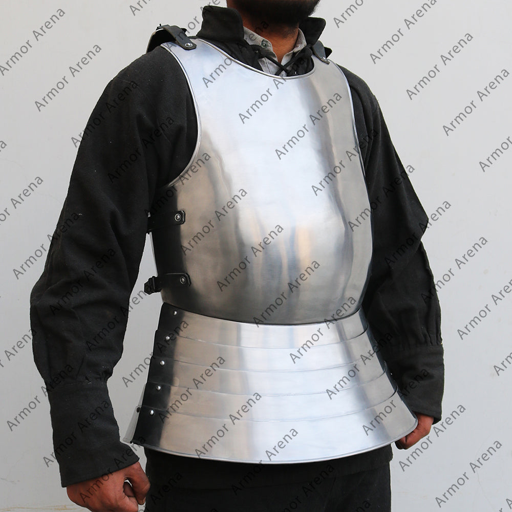 English Early 15th Century Cuirass with Skirt of Plates