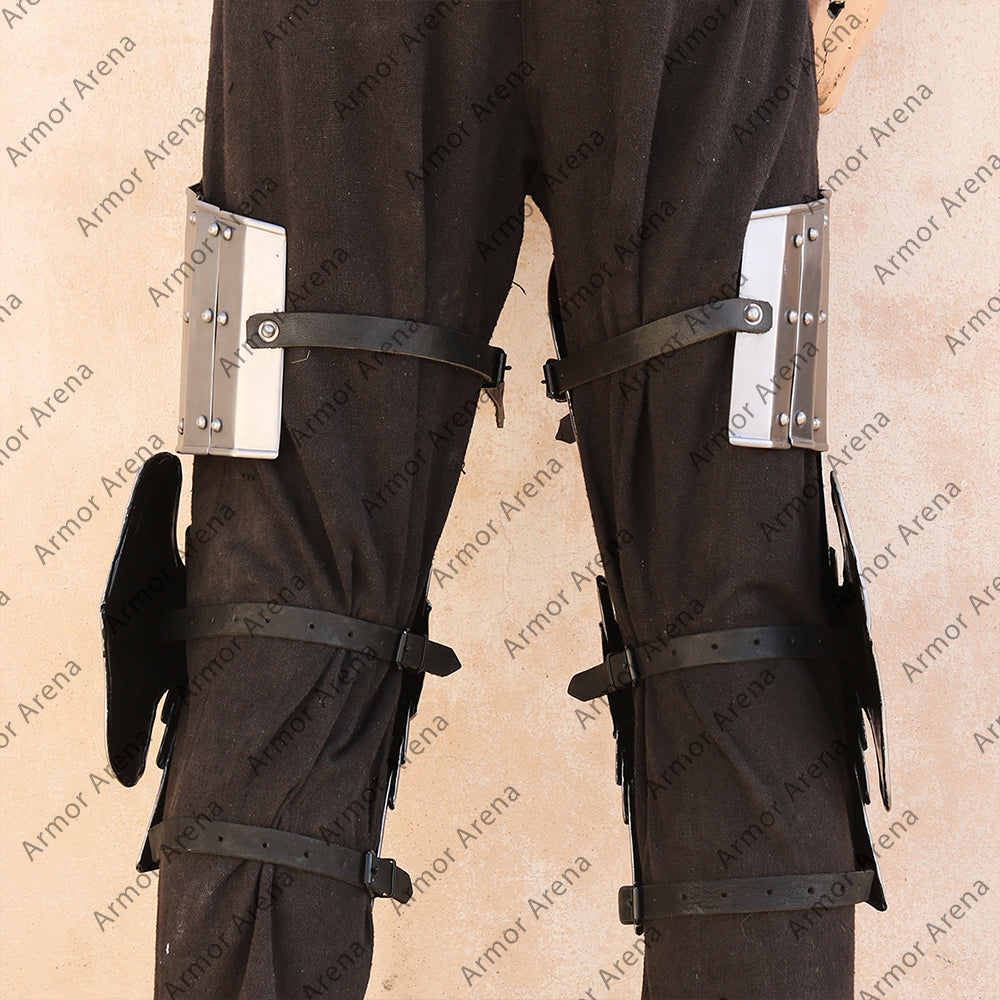 Medieval Knight Half Leg Armour