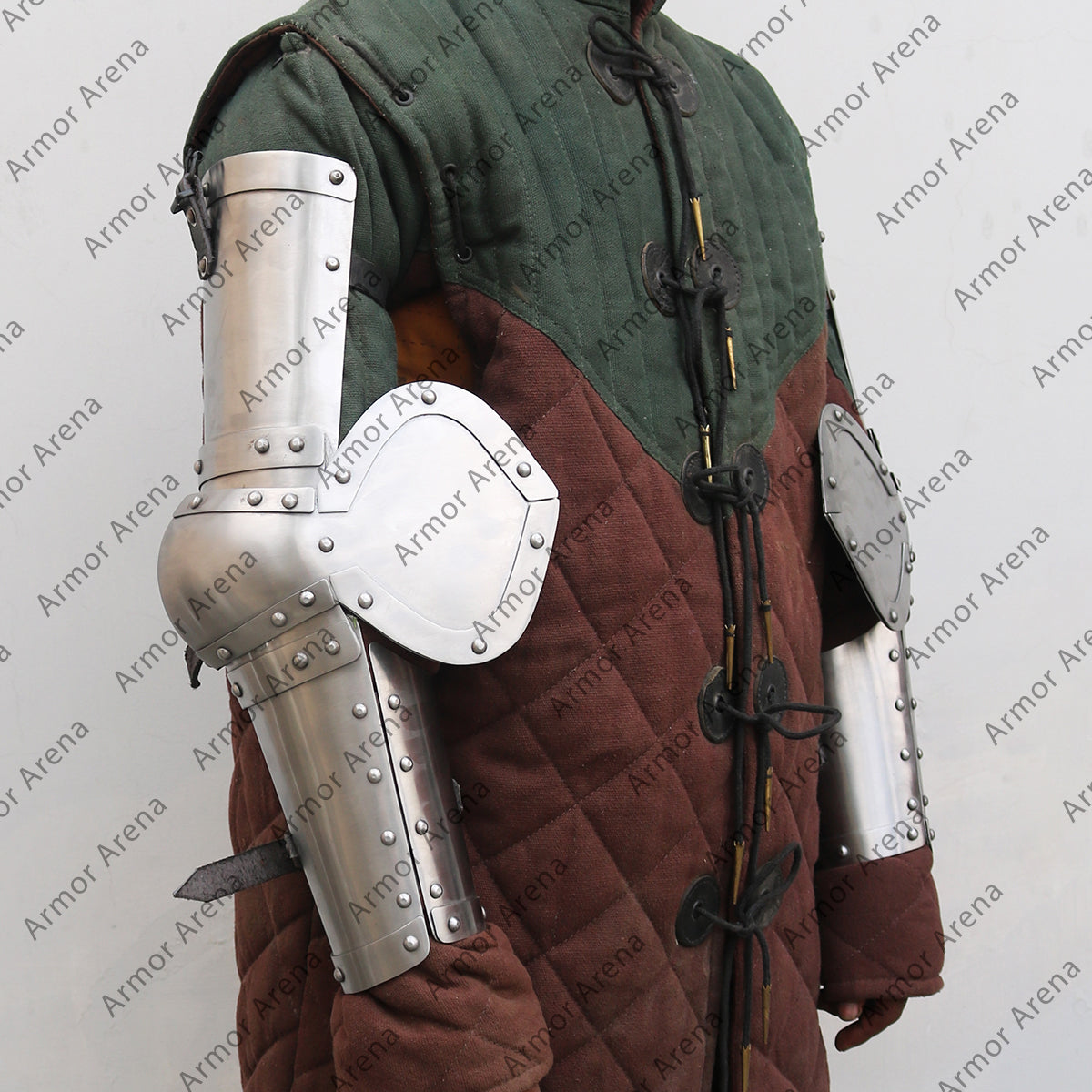 Knight Plate Arms Of 14th Century