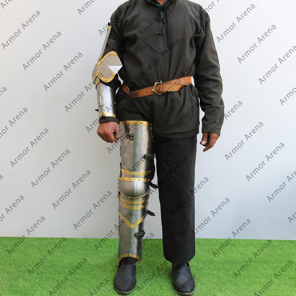 Knight Plate Arms and Leg Of 14th Century