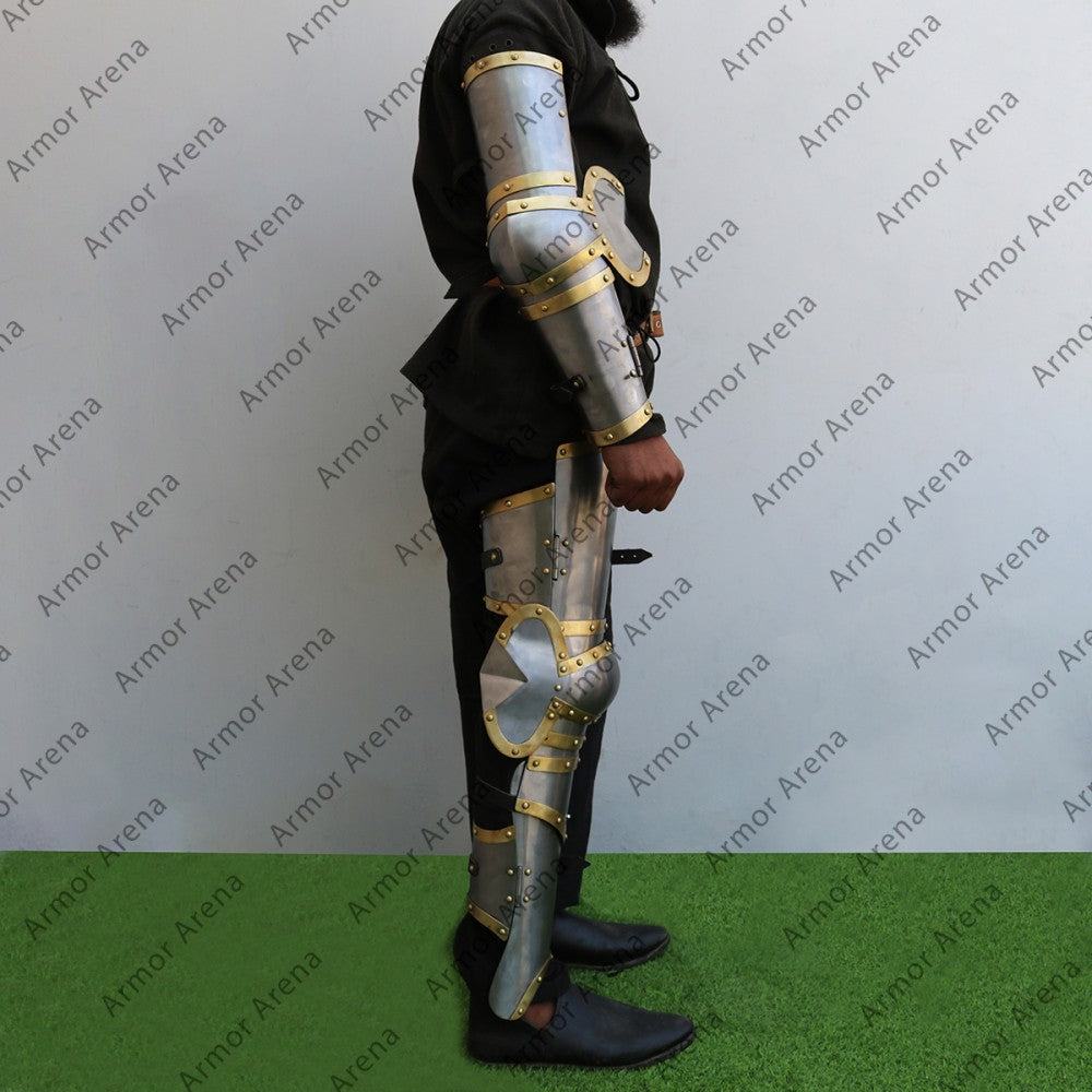 Knight Plate Arms and Leg Of 14th Century