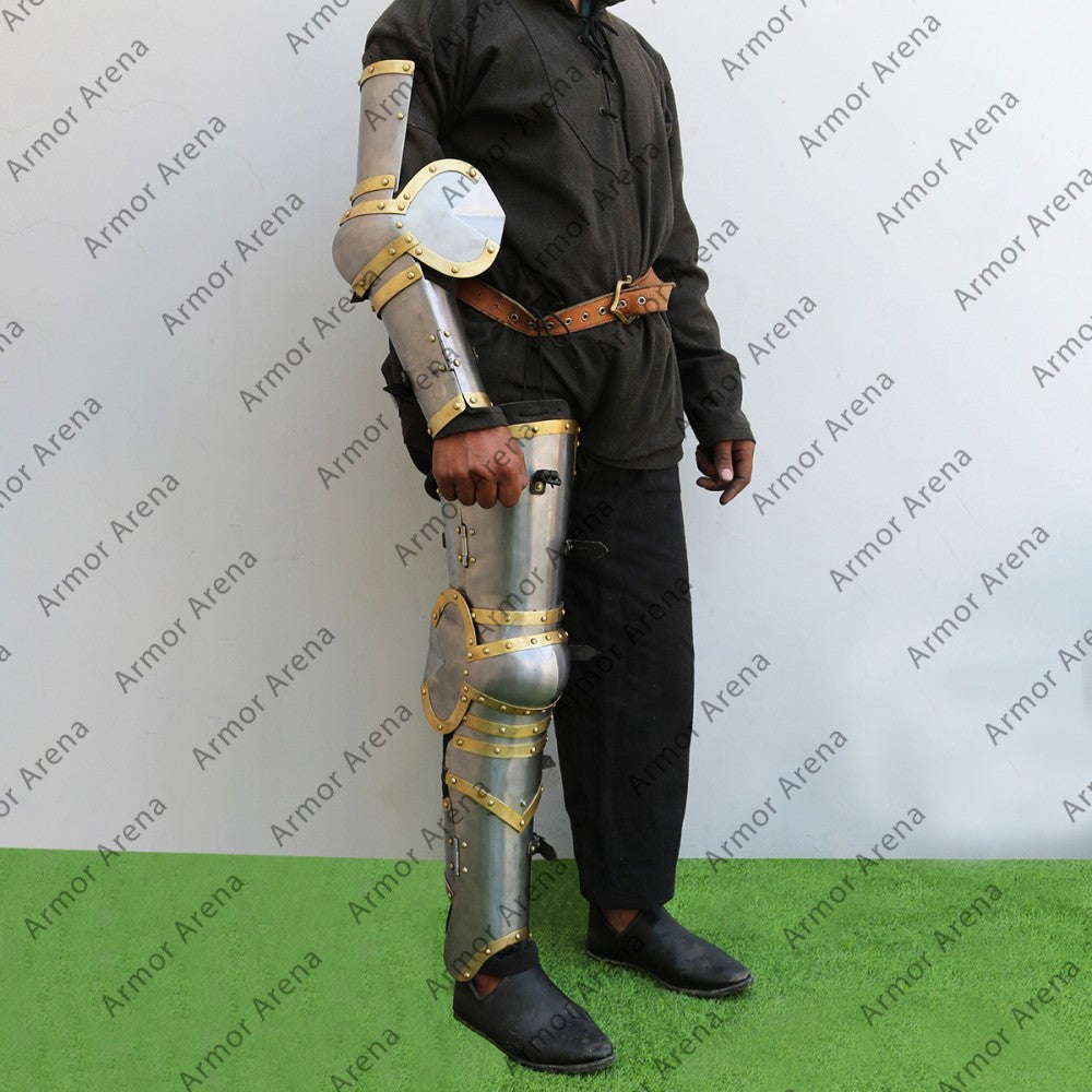 Knight Plate Arms and Leg Of 14th Century