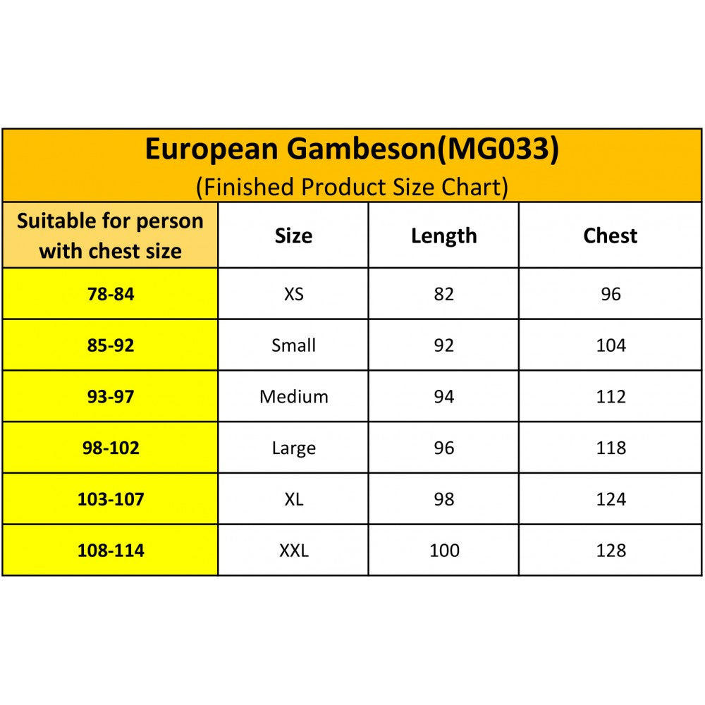 European Gambeson