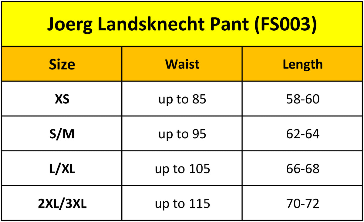 Joerg Landsknecht Suit