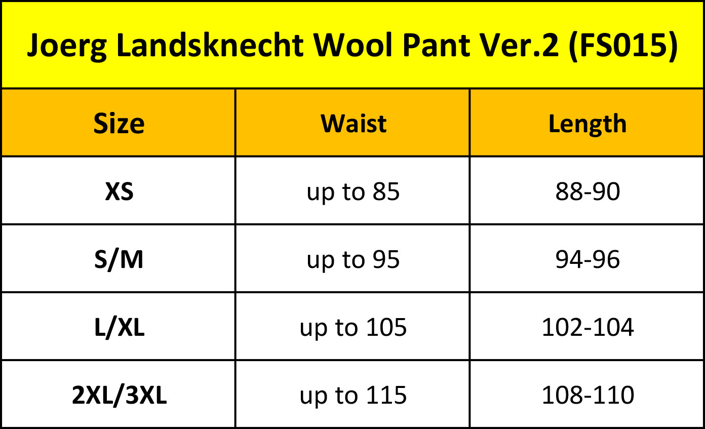 Joerg Landsknecht Wool Suit Ver.2