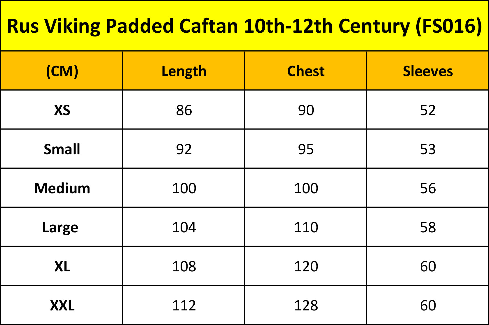 Rus Viking Padded Caftan 10th-12th Century