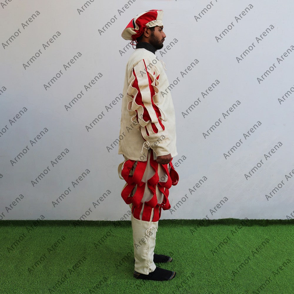 Wool Frundsberg Landsknecht Suit With Beret