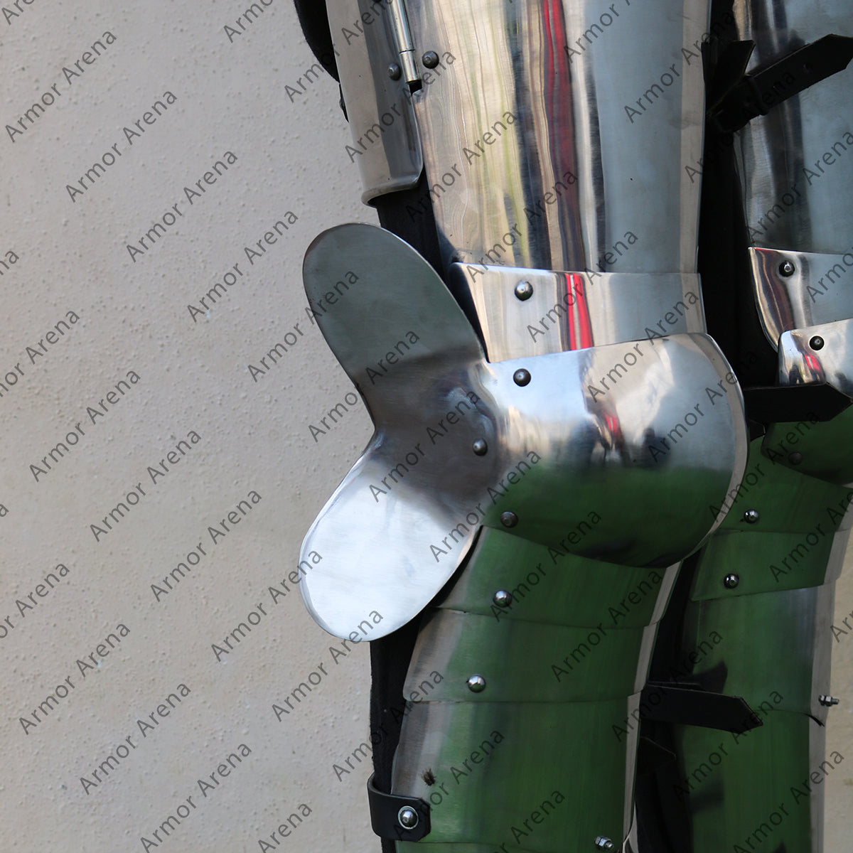 Leg Armor with Backplate