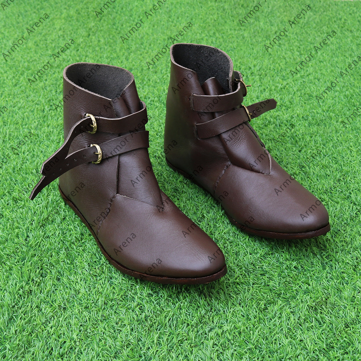 Middle Age Handmade Leather Shoes