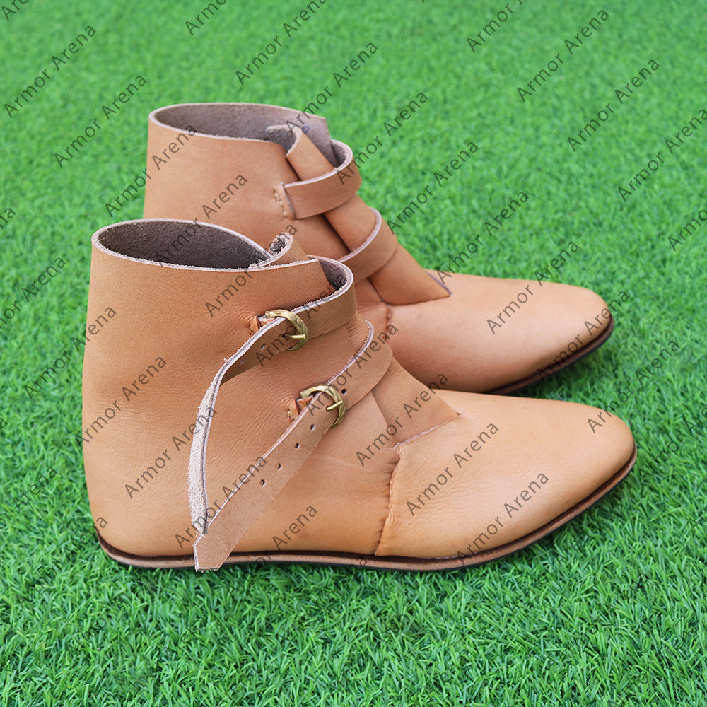 Middle Age Handmade Leather Shoes