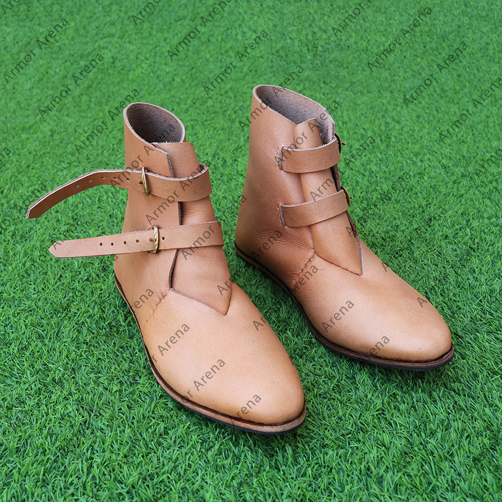 Middle Age Handmade Leather Shoes