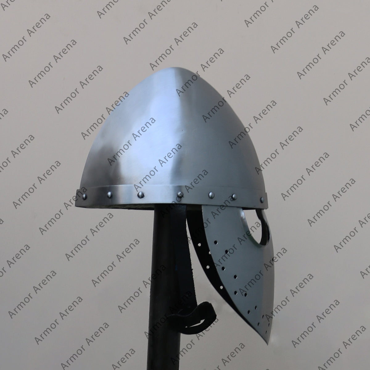 Cabaset Helmet with Faceplate (Sanguessa Medieval Ages)