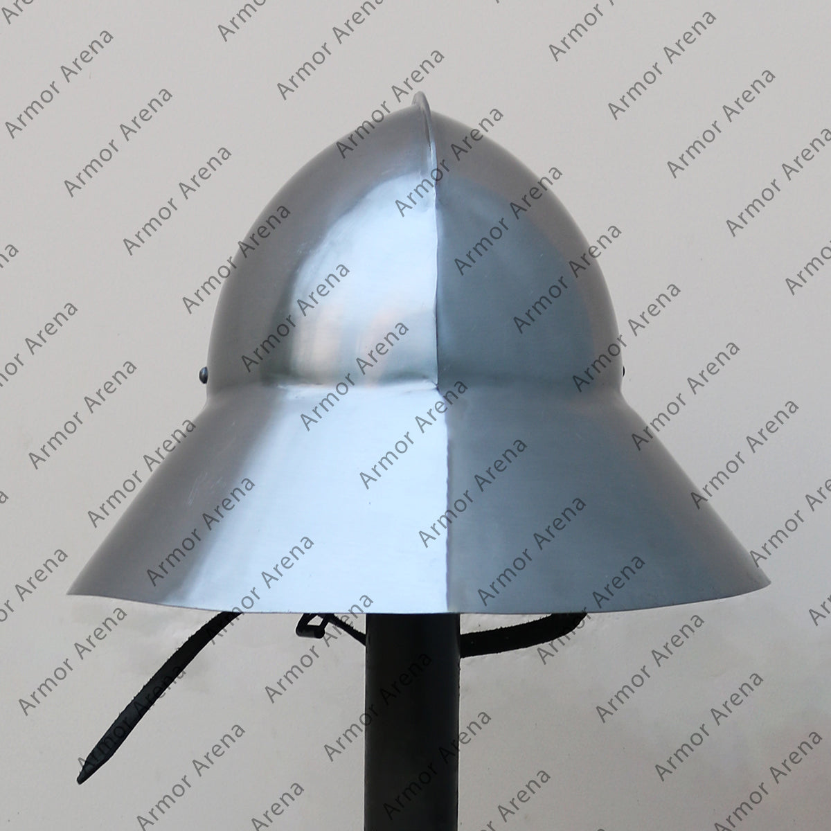 Guardsman helmet / Medieval Kettle Hat with Oculars (Eye Slits)