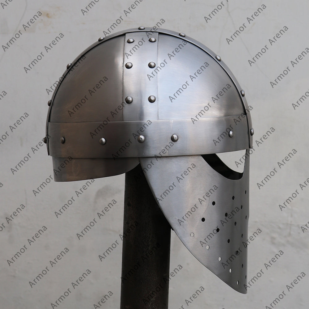 Cabasset Helmet With Large Facial Guard