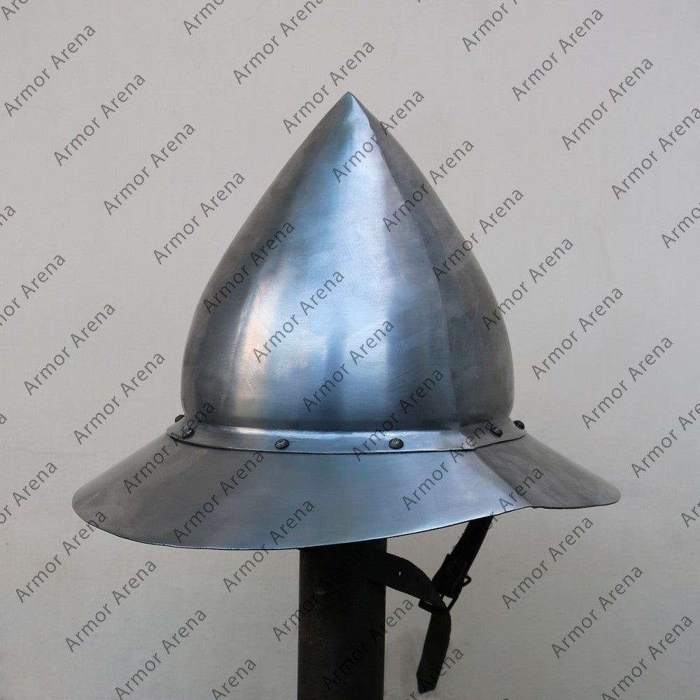 Kettle Hat with High Top Point