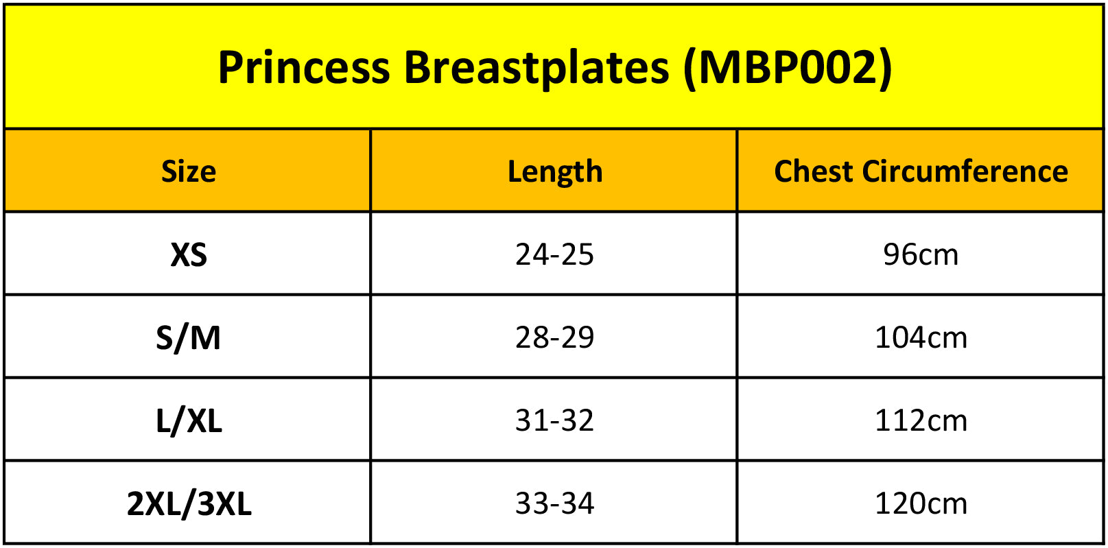 Princess Breastplates