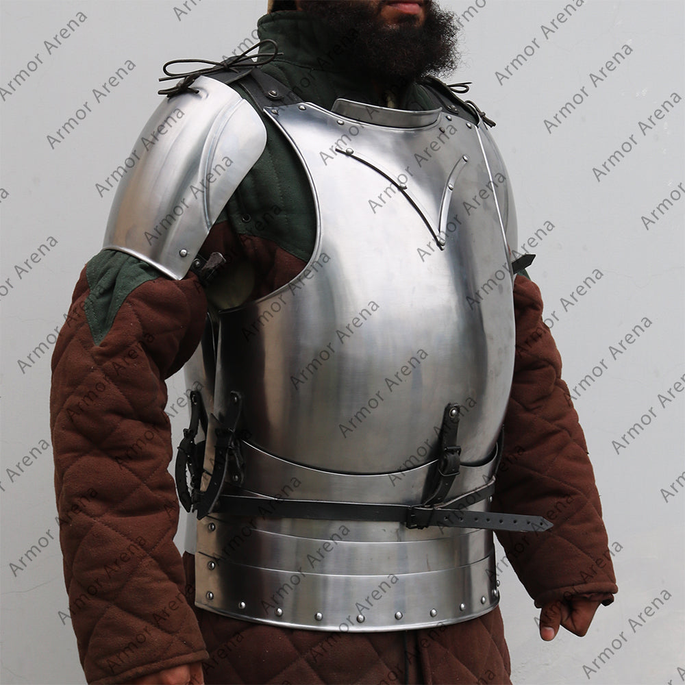 Italian Cuirass with Pauldrons 14th, Early 15th Century