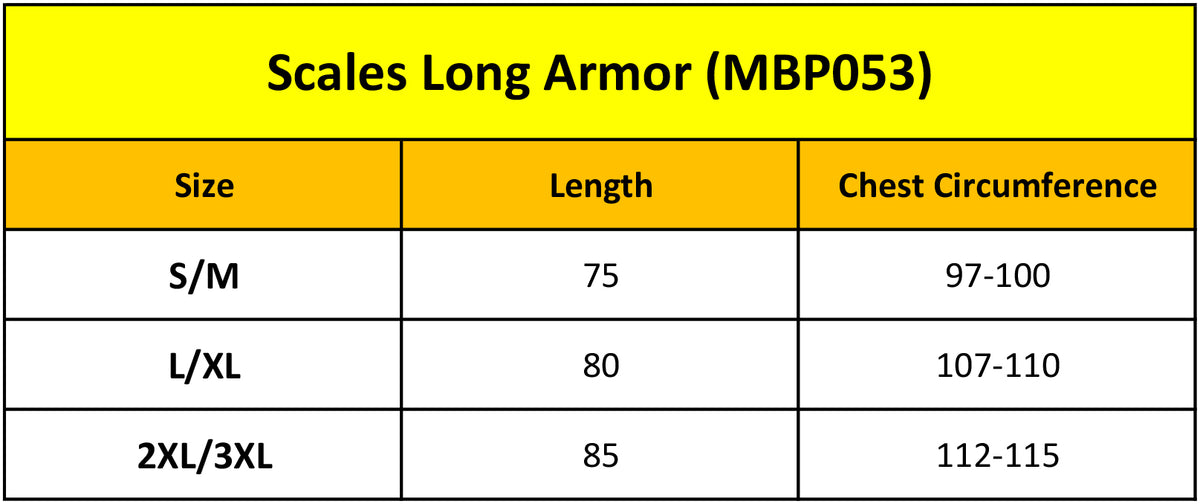 Scales Long Armor