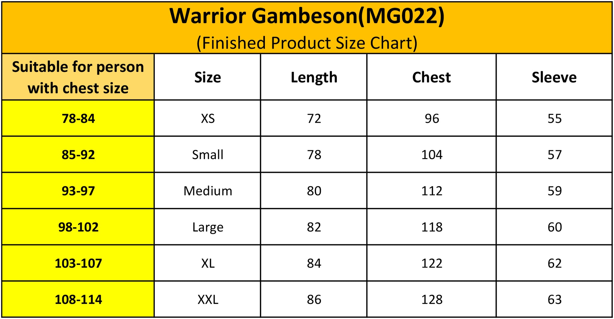 Warrior Gambeson