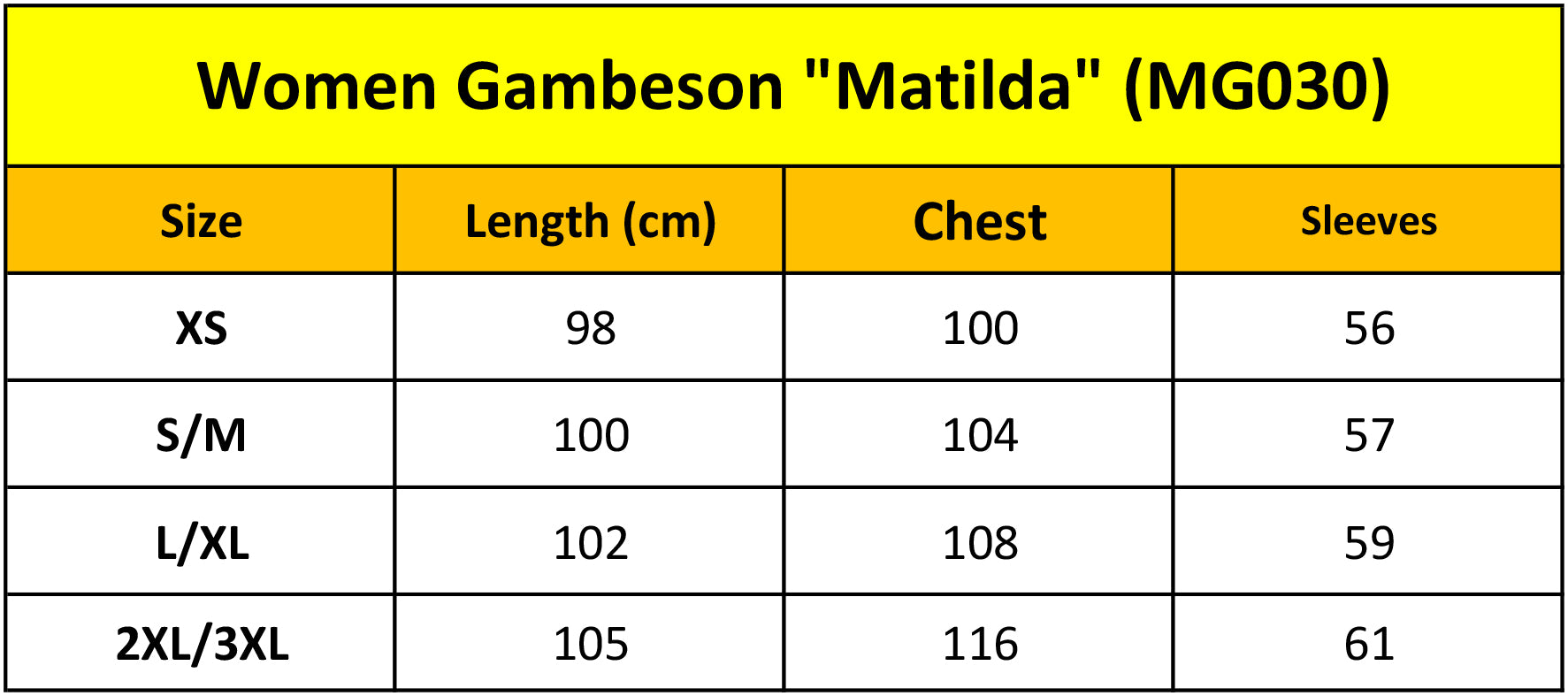 Women Gambeson "Matilda"