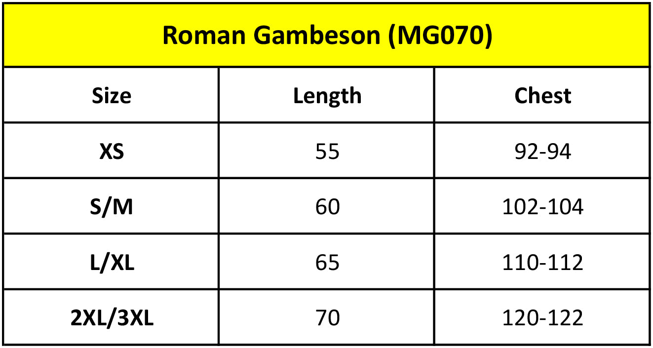 Roman military Gambeson Subarmalis