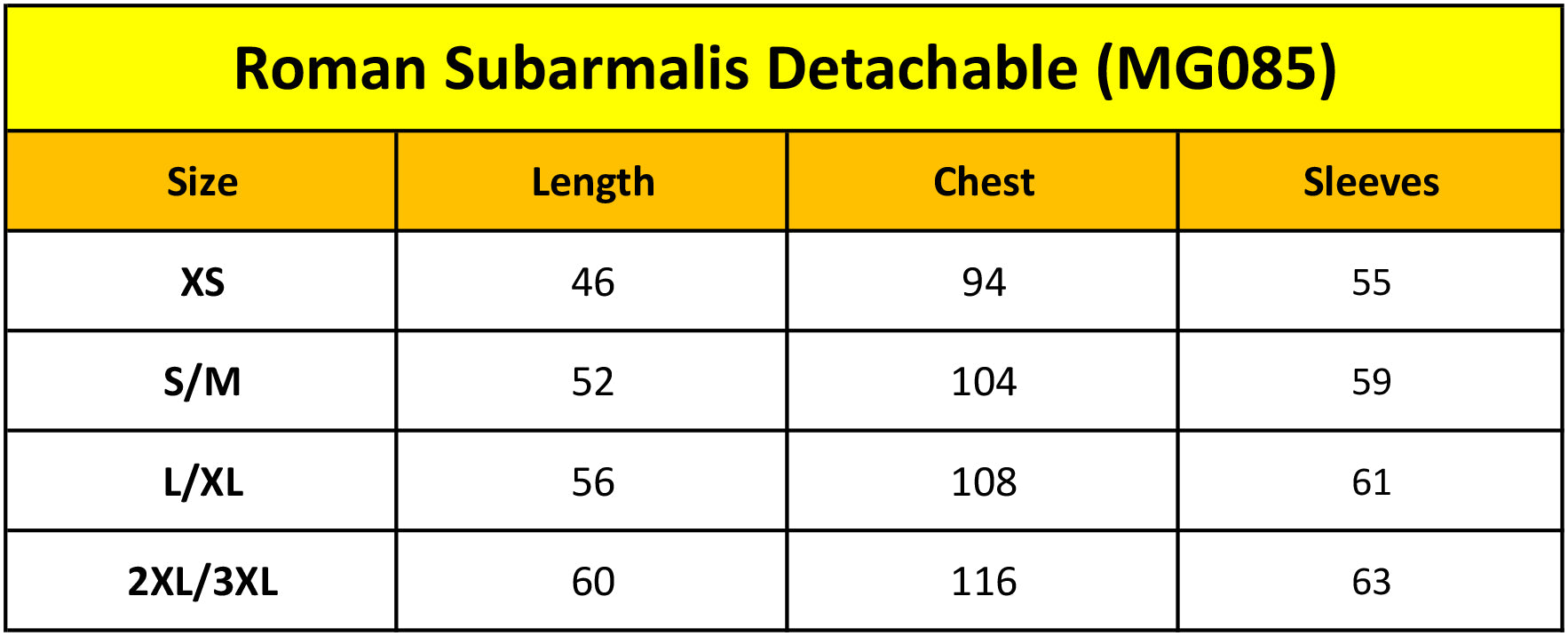 Roman Subarmalis Detachable