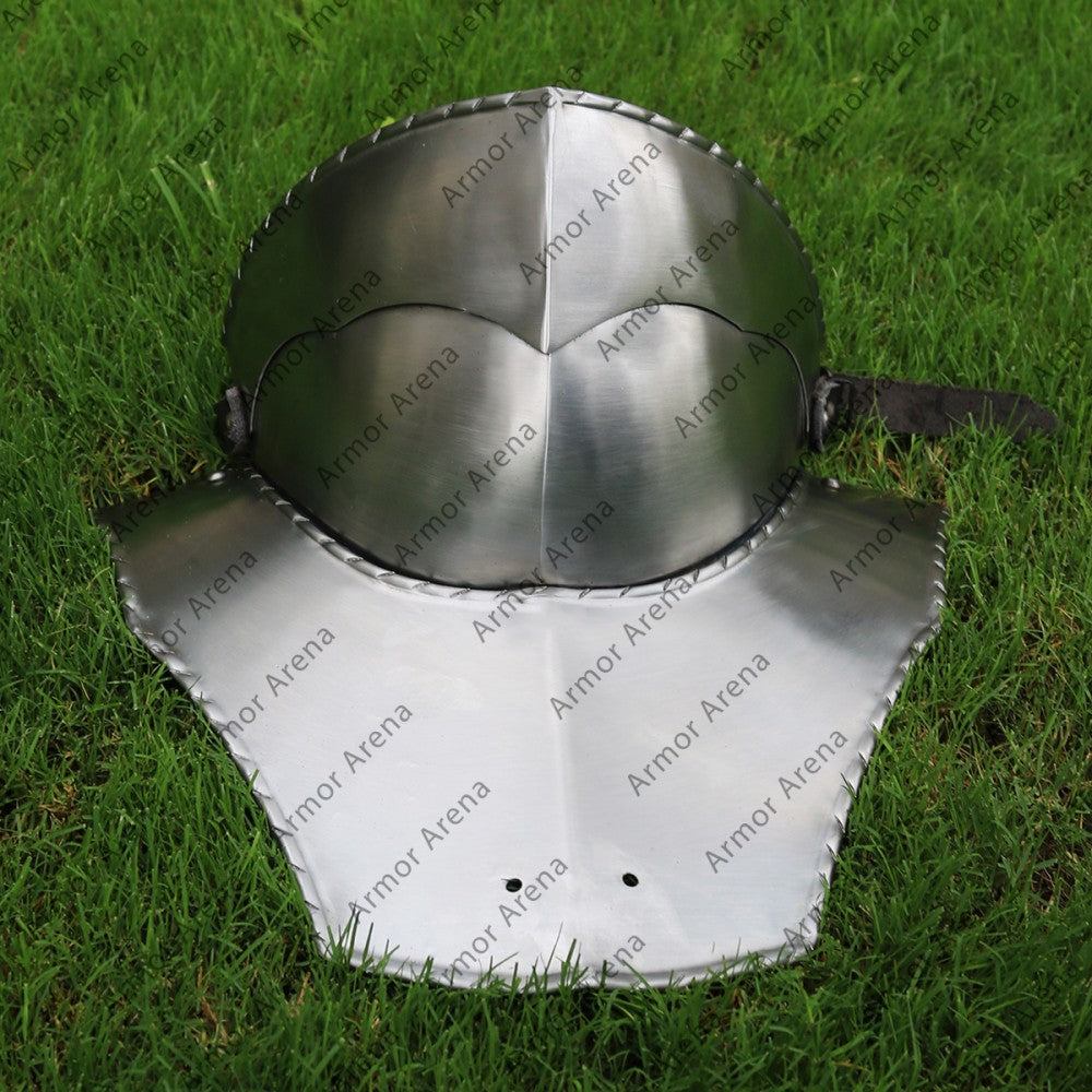Medieval 15th Century Gorget With Bevor