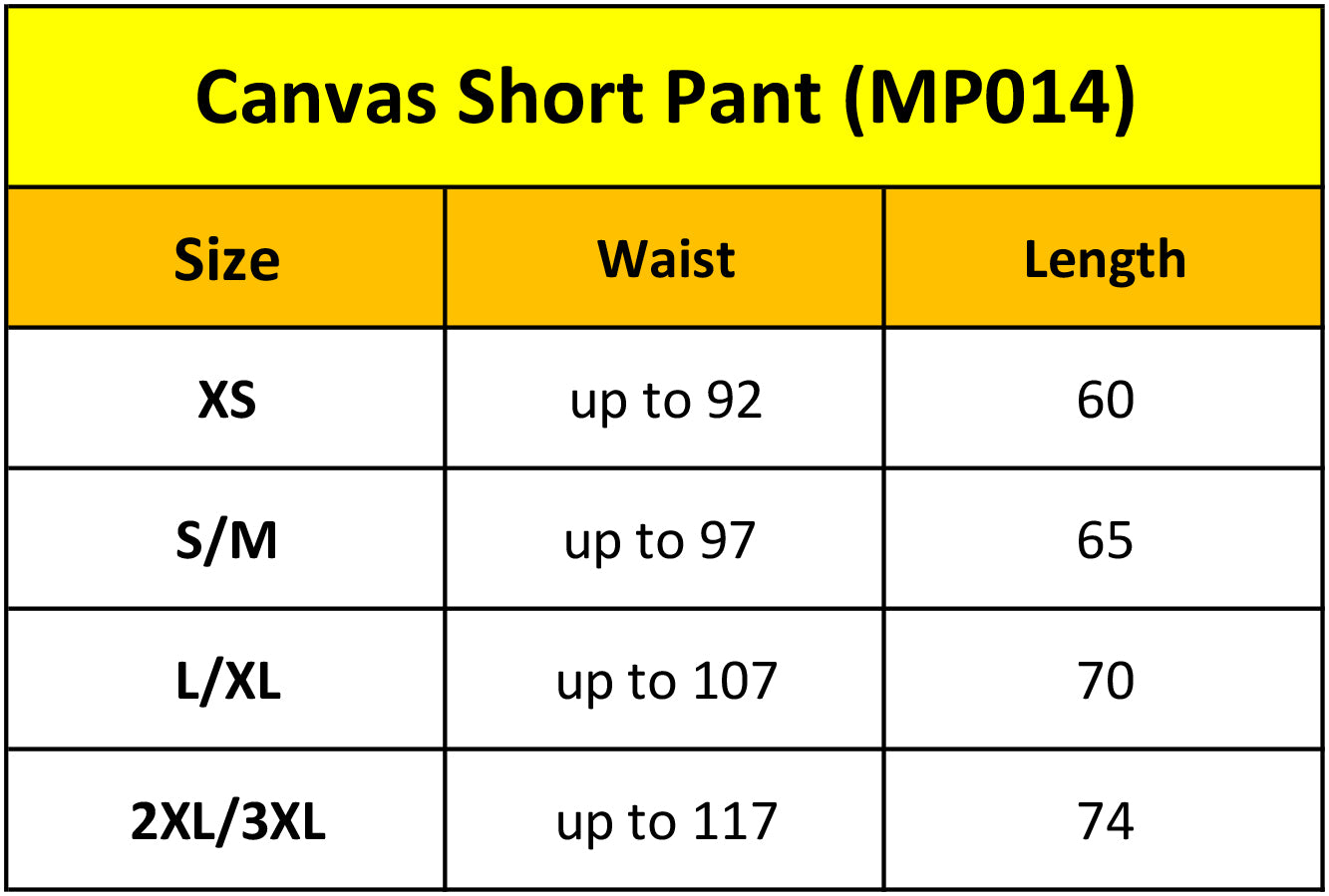 Canvas Short Pant