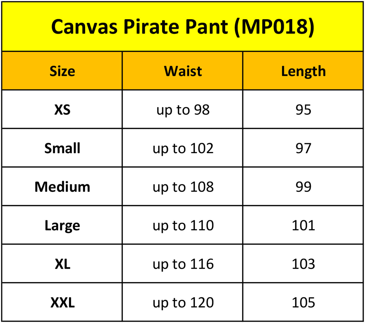Canvas Pirate Pant