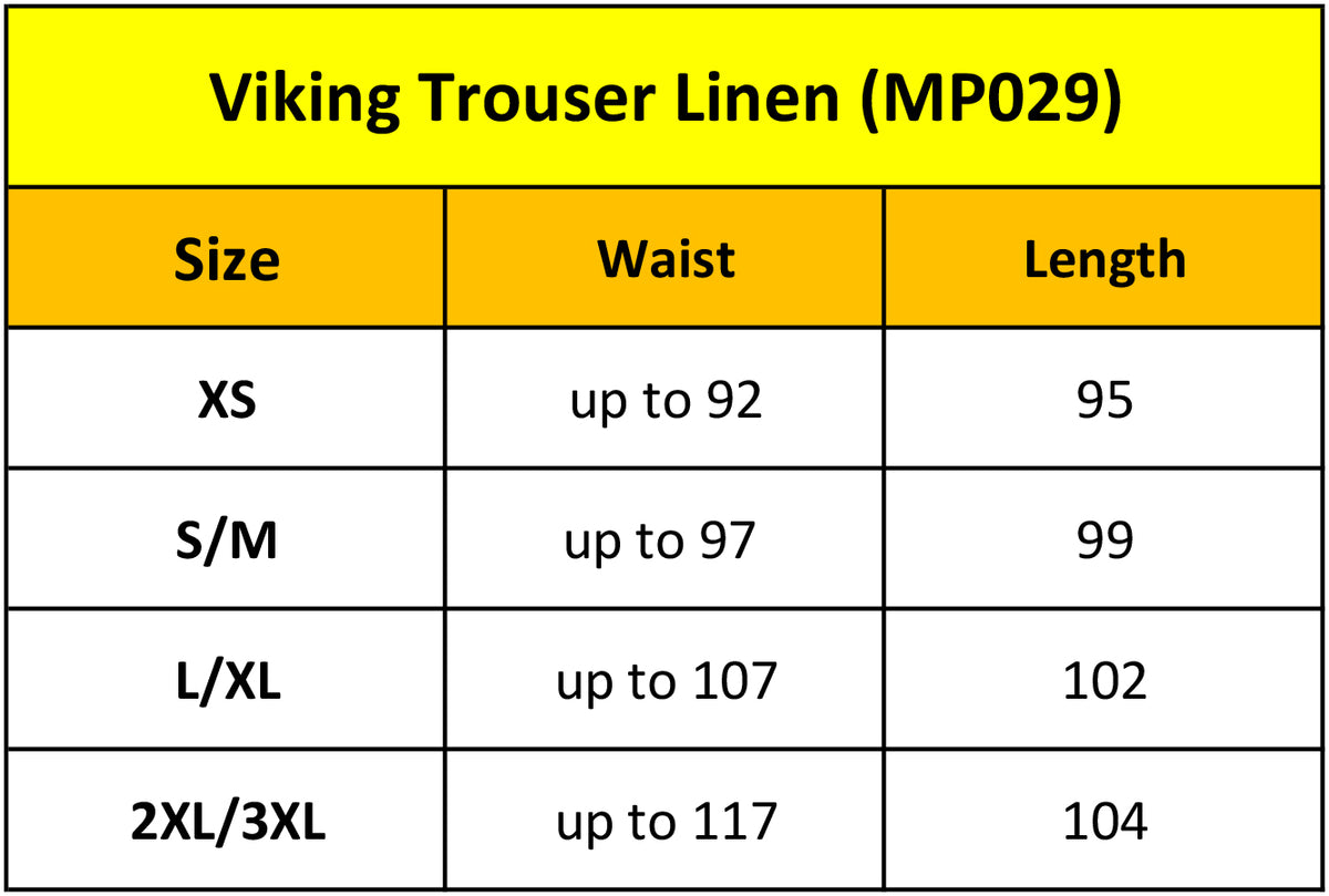 Viking Trouser Linen