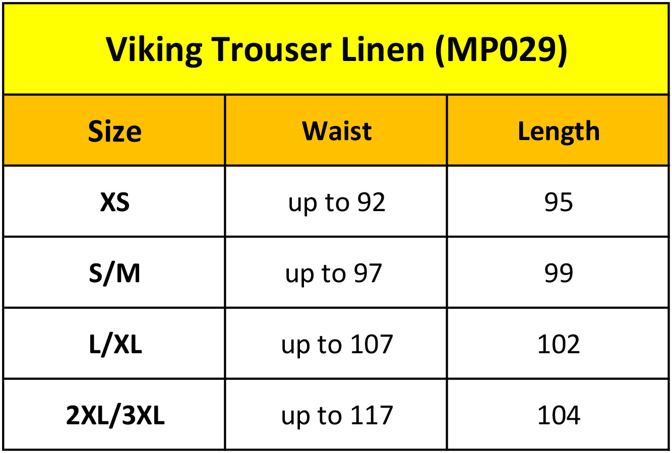 Viking Trouser Linen