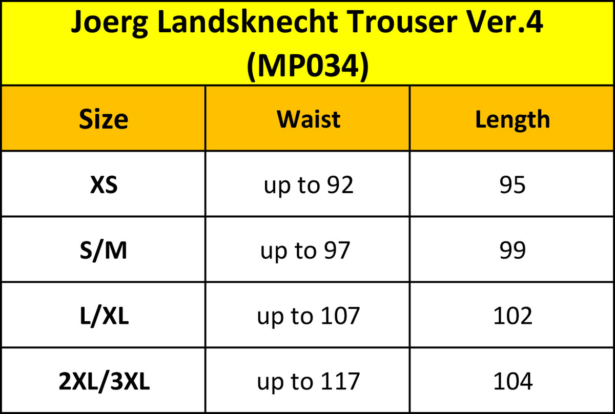 Joerg Landsknecht Trouser Ver.4