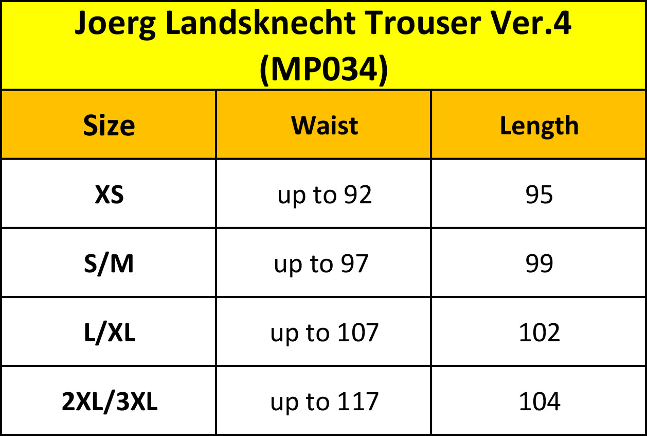 Joerg Landsknecht Trouser Ver.4