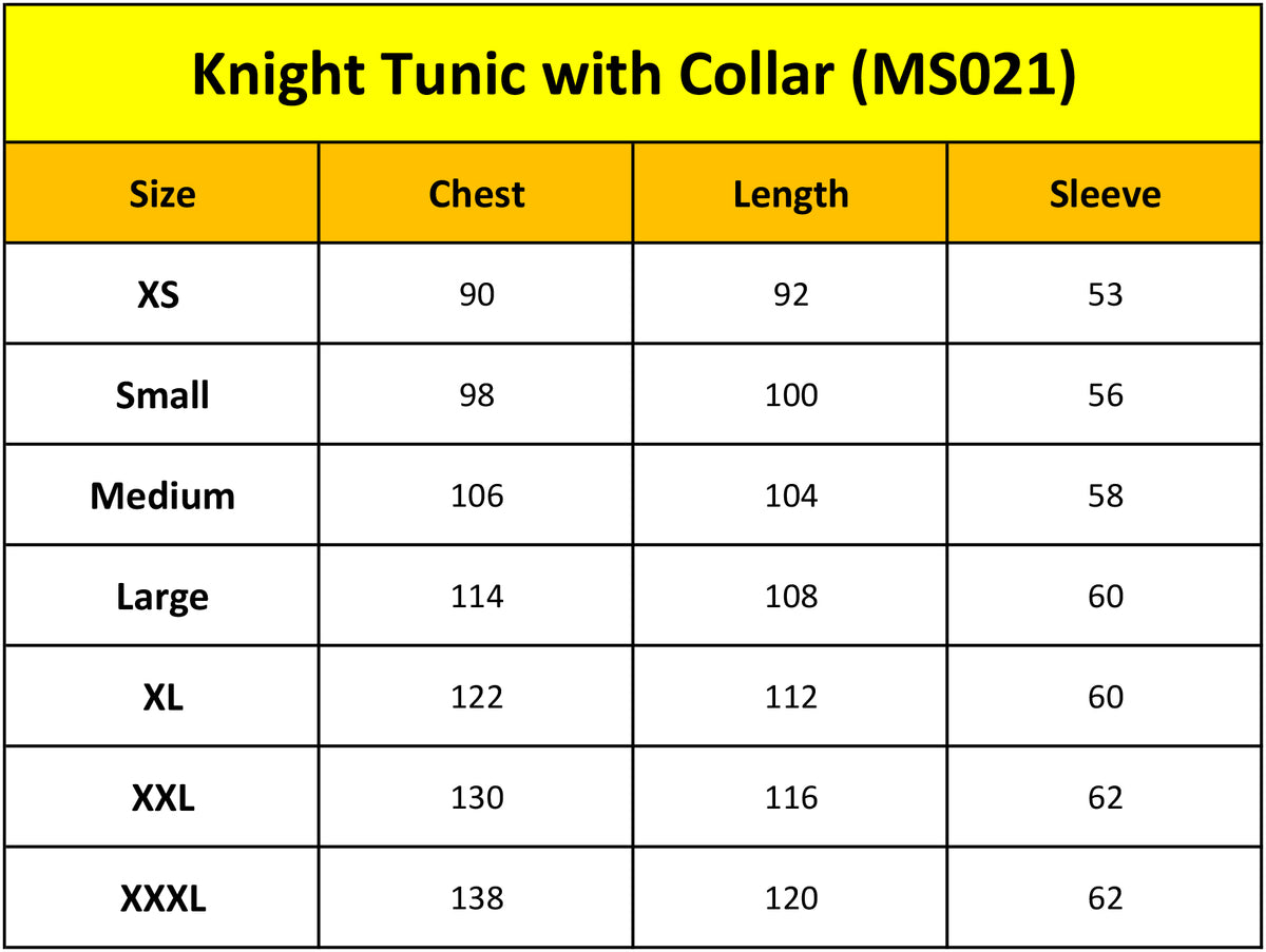 Knight Tunic with Collar