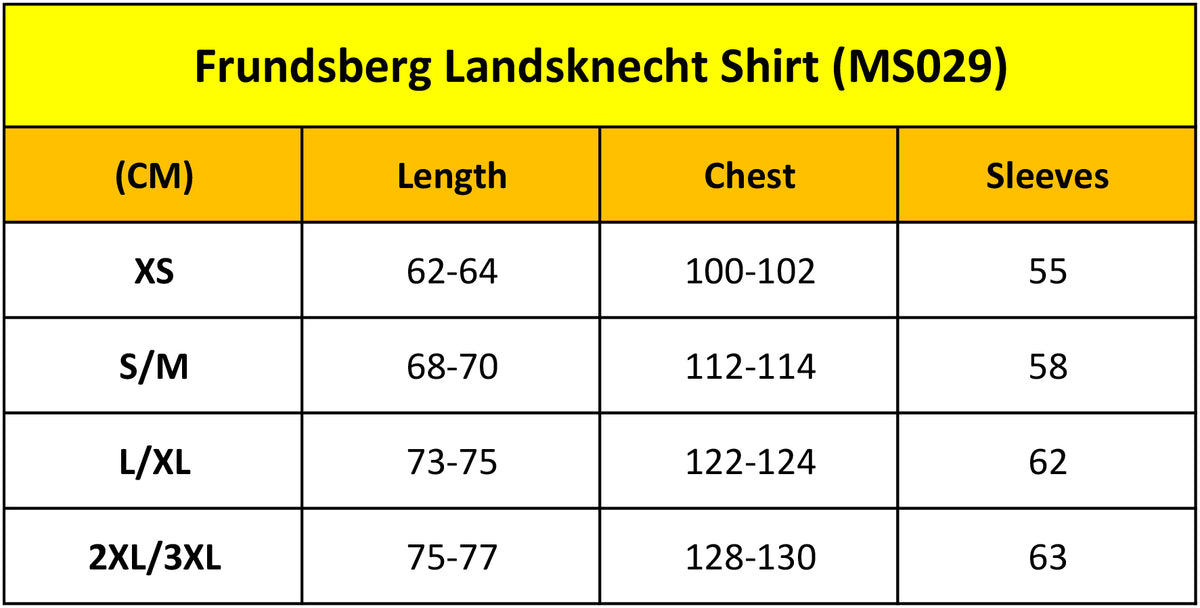 Frundsberg Landsknecht Shirt