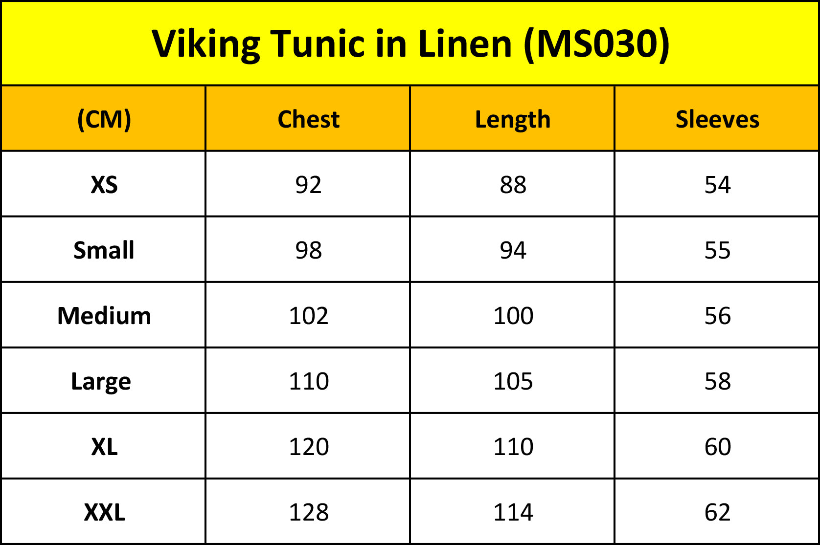 Linen Viking Tunic