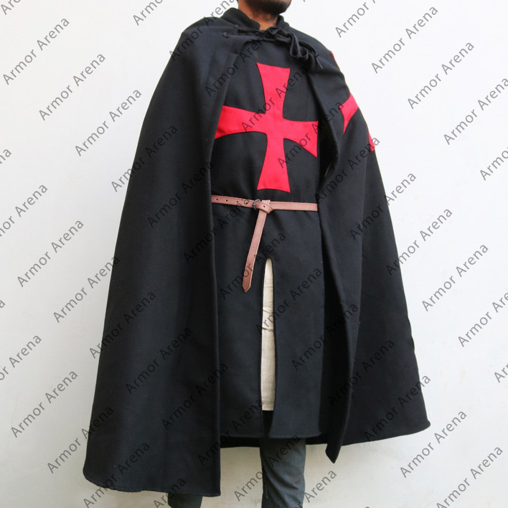 Knight’s Templar Wool Tabard With Cape