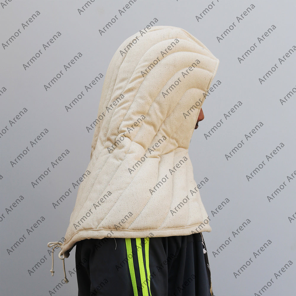 Padded Arming Hood | Padded Coif | Padded Cap