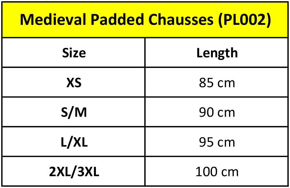 Medieval Padded Chausses