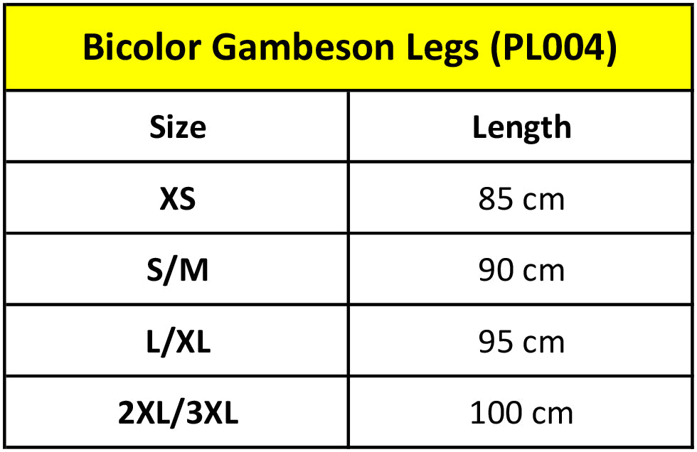 Bicolor Gambeson Legs