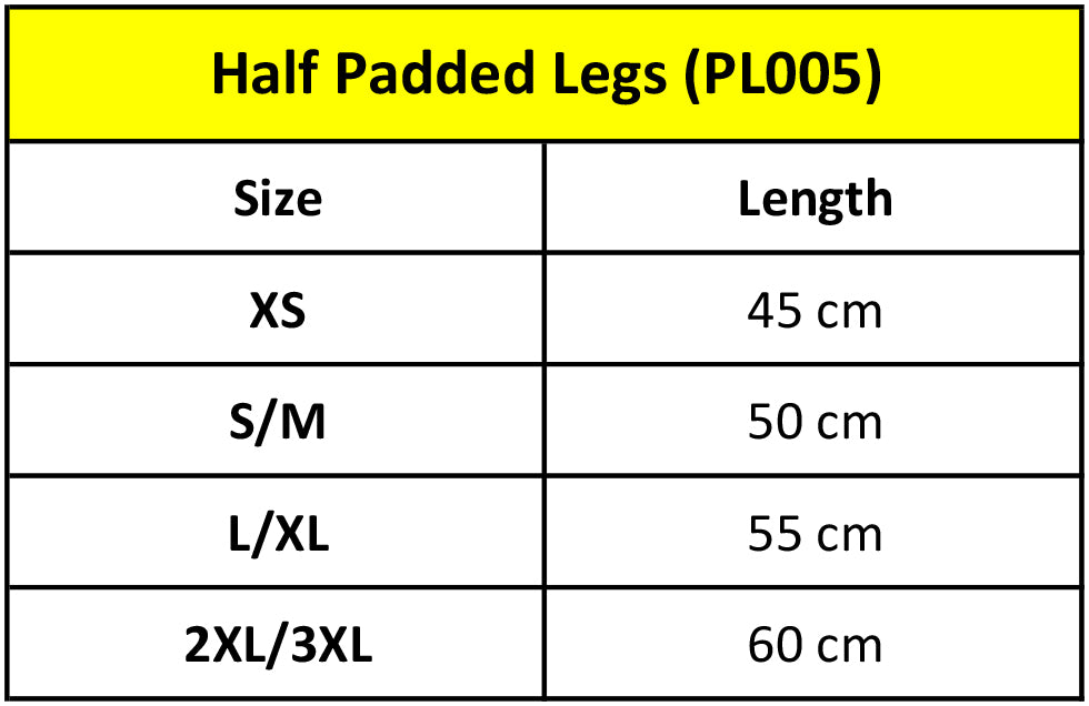 Half Padded Legs