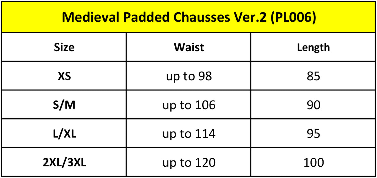 Medieval Padded Chausses Ver.2
